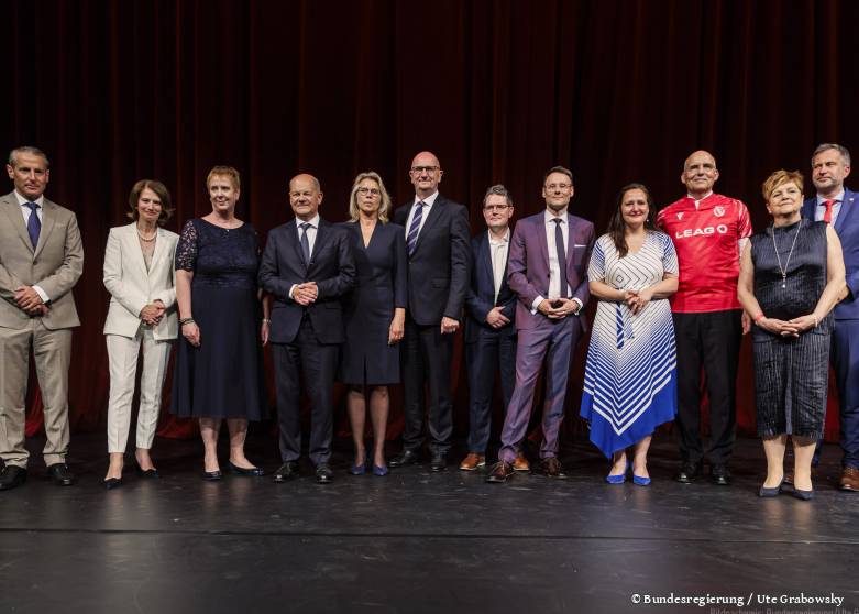 Gruppenbild mit Gründungsvorstand