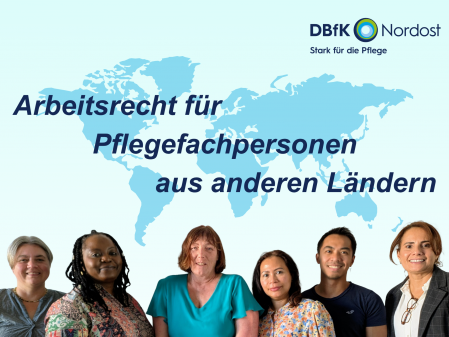 Arbeitsrecht für Pflegefachpersonen aus anderen Ländern