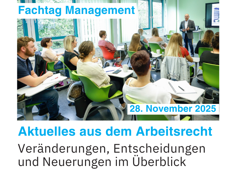 28. November 2025: „Aktuelles aus dem Arbeitsrecht“