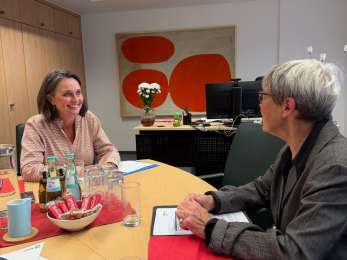 Pflege in Rheinland-Pfalz: Am Tisch mit Staatssekretärin Kathrin Anklamm-Trapp