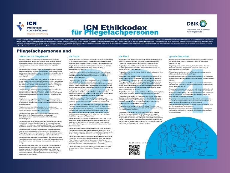 Poster Ethikkodex